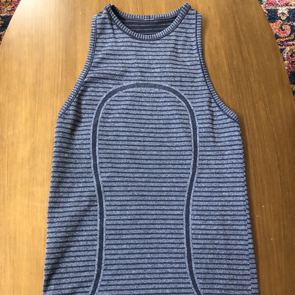 High neck swiftly racer back tank -like new